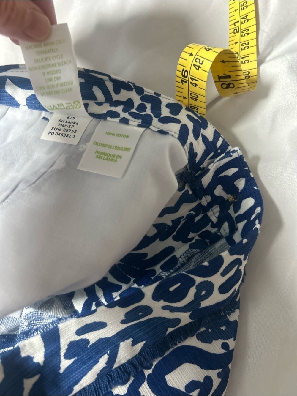 Lilly Pulitzer Shorts NWT Women 2 Indigo Adie Home Slice Sz 2 - Picture 14 of 15